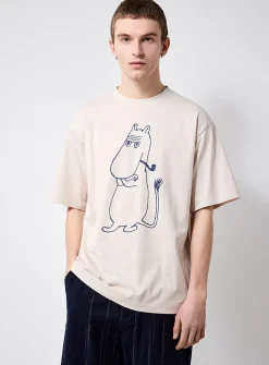 Moomin drawing T-shirt