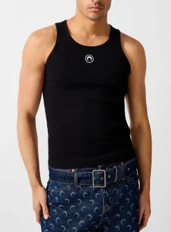 Moon ribbed tank