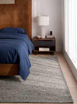 Natural chic artisanal rug