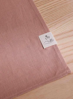 Natural linen napkins
