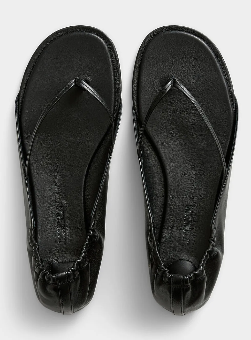 Nu-pieds leather sandals