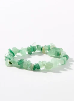 Ocean-inspired stone bracelet
