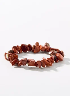 Ocean-inspired stone bracelet