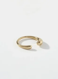 Open tube ring