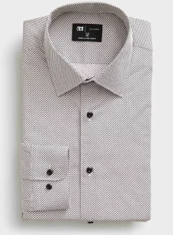 Optical sticks stretch shirt