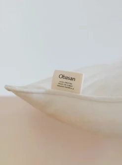 Organic cotton and latex pillow