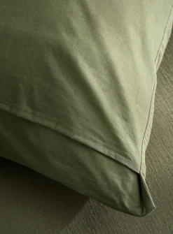 Organic cotton gauze body pillow sham