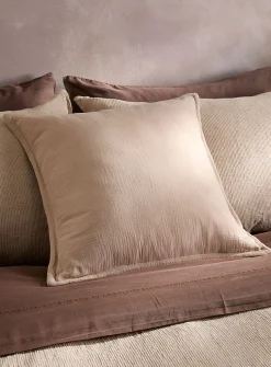 Organic cotton gauze removable-cover cushion