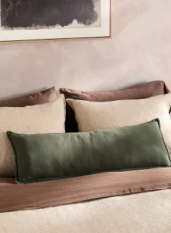 Organic cotton gauze removable-cover cushion