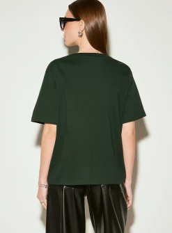 Organic cotton loose boxy-fit T-shirt