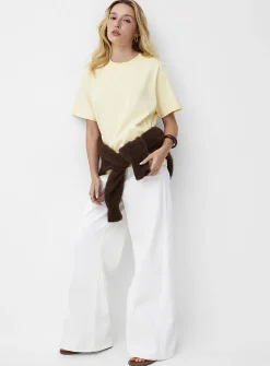 Organic cotton loose boxy-fit T-shirt