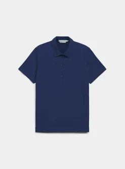 Organic cotton plain polo shirt