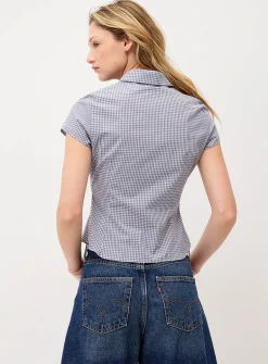 Organic cotton poplin shirt