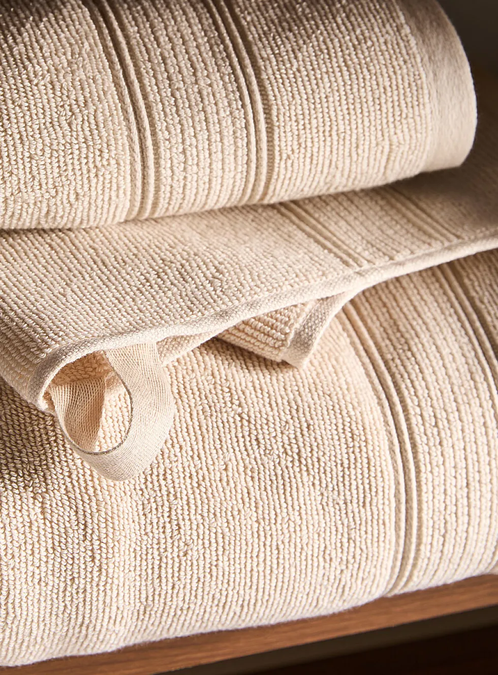 Organic cotton towels