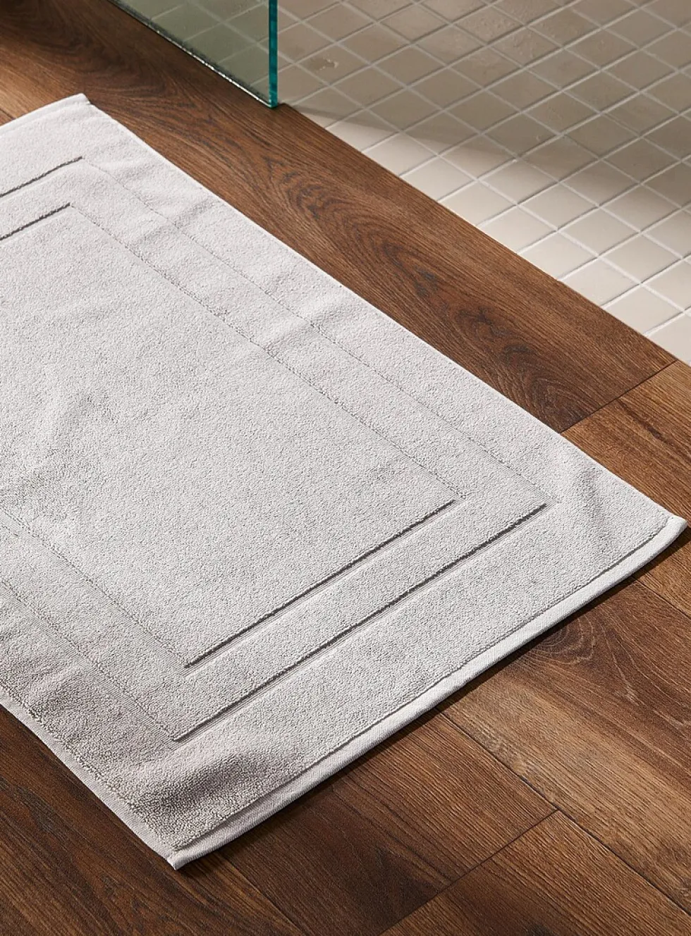 Organic Turkish cotton bath mat