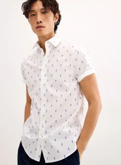 Outdoor mini-pattern shirt