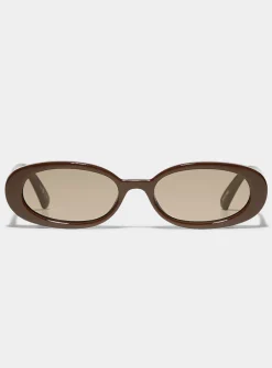 Outta Love narrow oval sunglasses