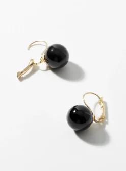 Oversized bead earrings