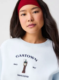 Oversized destination fleece sweatshirt