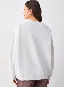 Oversized destination fleece sweatshirt