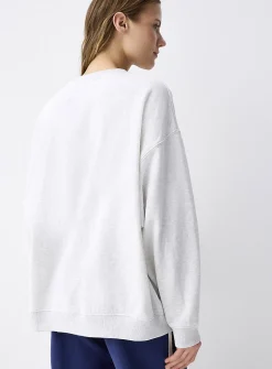 Oversized destination fleece sweatshirt