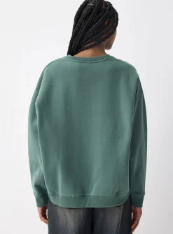 Oversized destination fleece sweatshirt