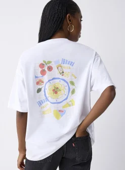 Oversized graphic-print T-shirt