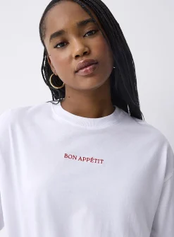 Oversized graphic-print T-shirt