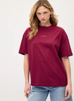 Oversized graphic-print T-shirt