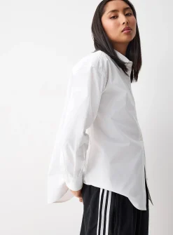 Oversized solid shirt