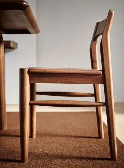 Owing walnut minimalist chairs