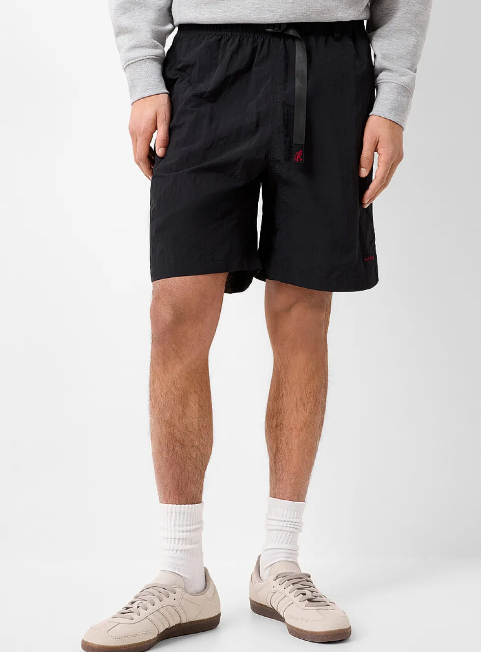 Packable nylon Bermudas