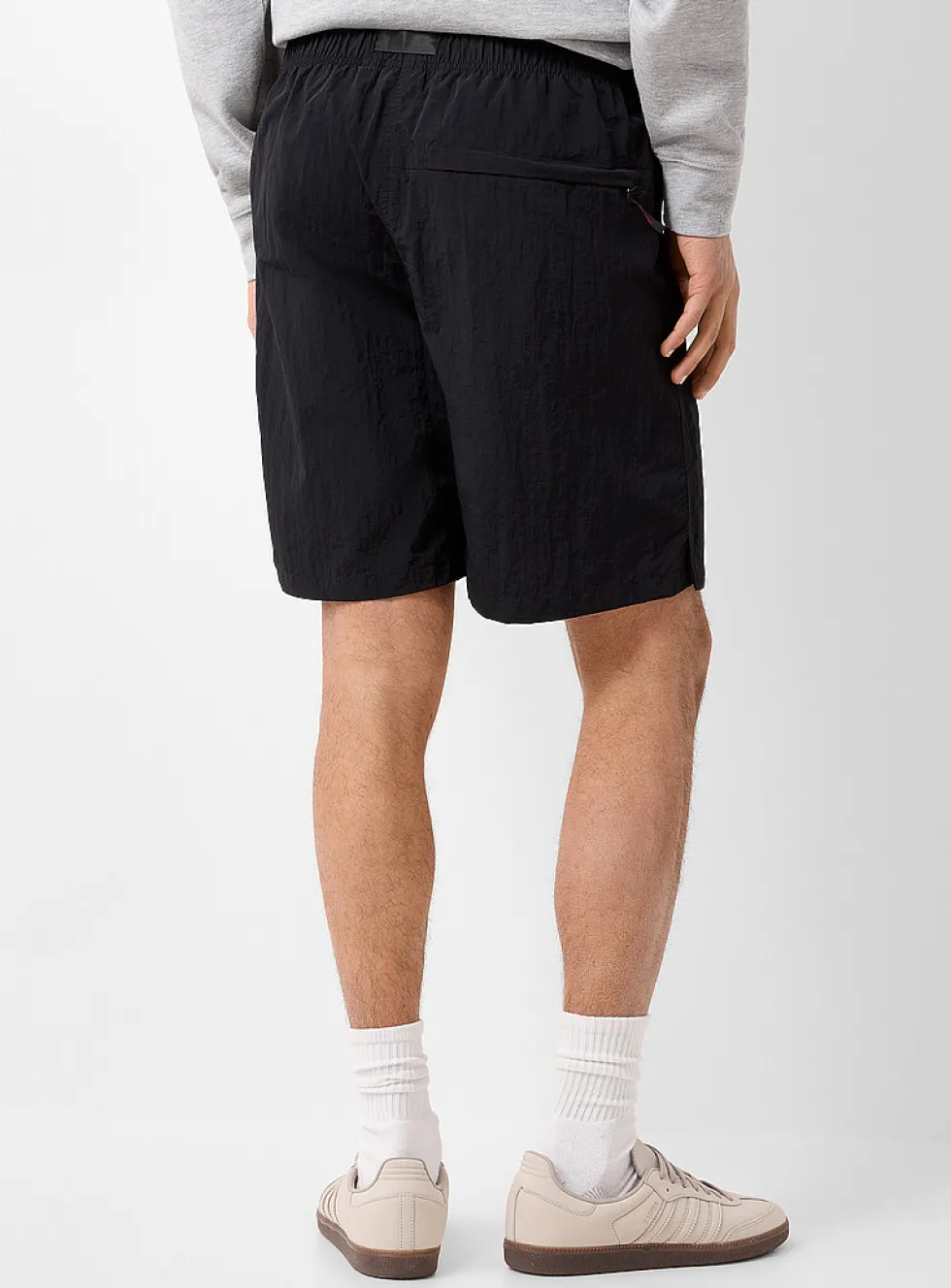 Packable nylon Bermudas
