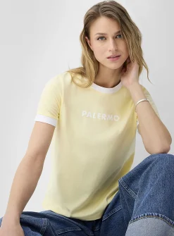 Parisian borough piped T-shirt