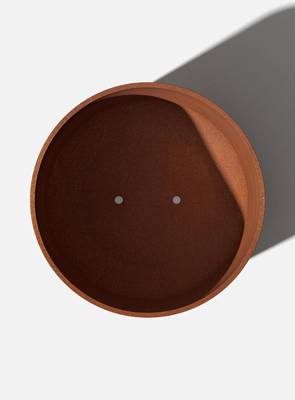 Patina Kona rust-coloured planter