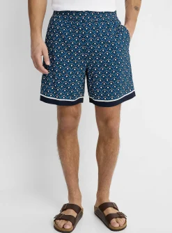 Patterned fluid short