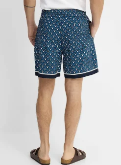 Patterned fluid short