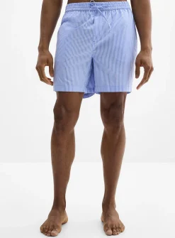 Patterned poplin pyjama short
