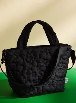 Patterned quilted lunch bag