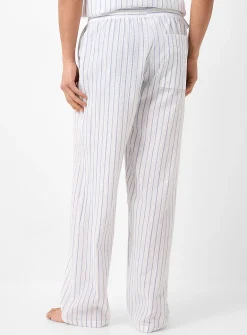 Paxton striped seersucker pyjama pant