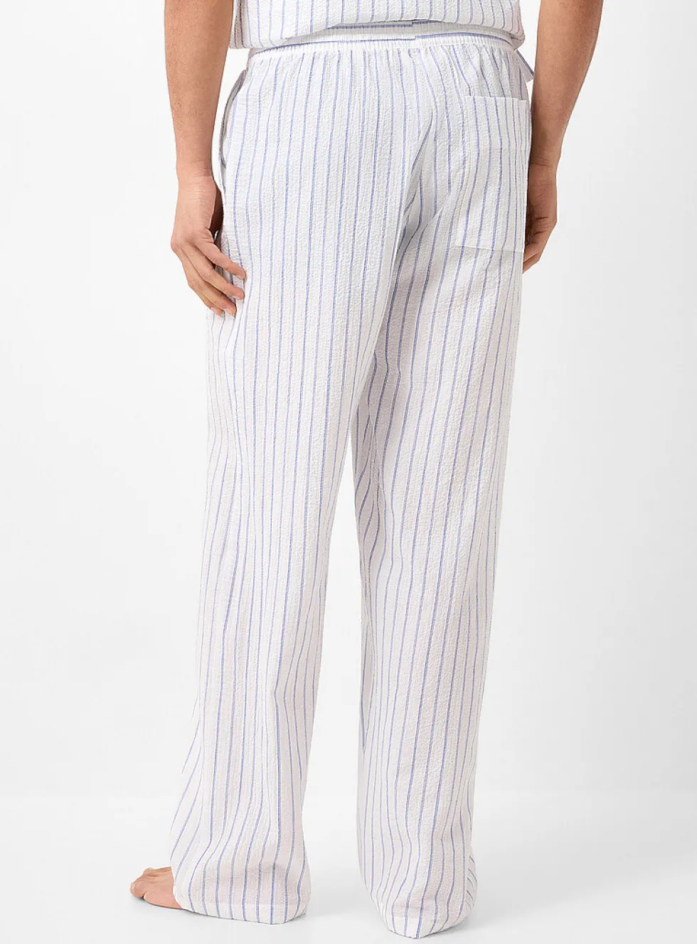 Paxton striped seersucker pyjama pant
