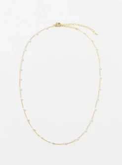 Pearly bead station chain
