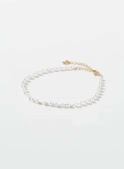 Pearly-bead anklet