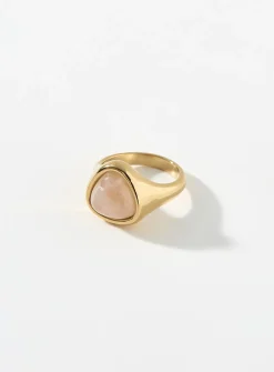 Pink-stone ring