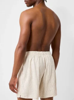 Pinstripe boxer