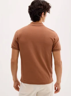 Piqué croc polo