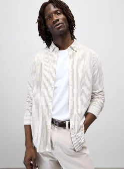 Piqué-knit shirt