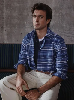 Plaid Oxford shirt