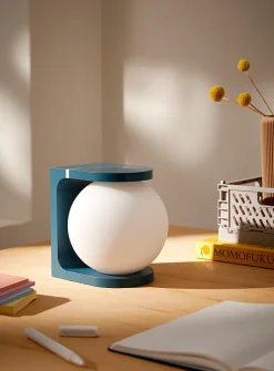 Playful tech table lamp