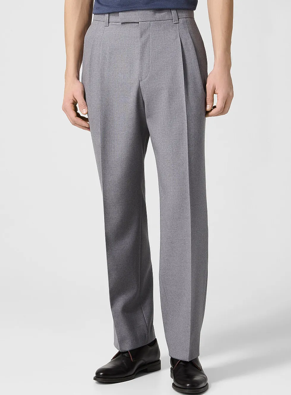 Pleated loose pant